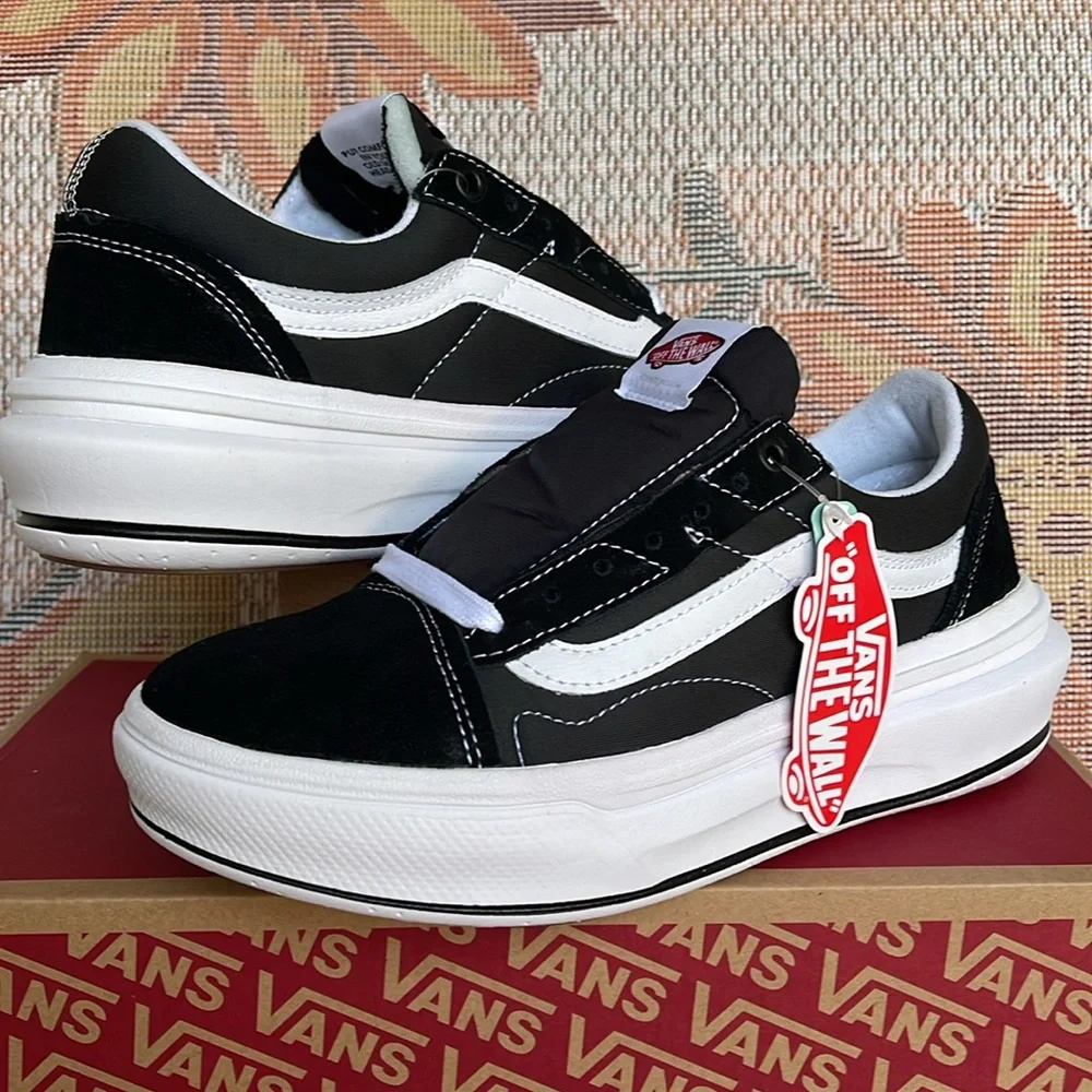 Vans WMNS Oid Skool Over Black/White VN0A7Q5EBA2 Sneakers Platforms